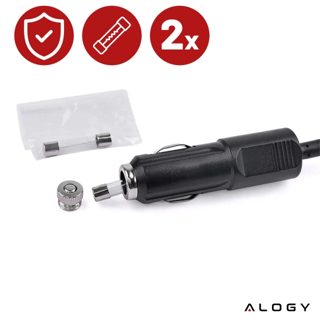 Alogy HUB Autoadapter Splitter für 12V-24V Zigarettenanzünder