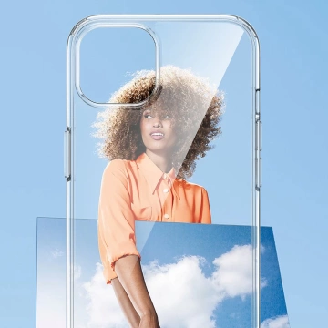 Ugreen Protective Fusion Case Hard Cover mit Gelrahmen für iPhone 13 Pro Max transparent (90180)