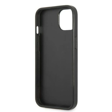 Karl Lagerfeld KLHCP13SPTLO ochranné puzdro na telefón pre Apple iPhone 13 Mini 5,4" pevné puzdro oranžové/oranžové perforované celoplošné