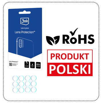 Sklo pro Samsung Galaxy S23 FE Camera Protector Lens 3mk Lens Protection™ Ochranný kryt
