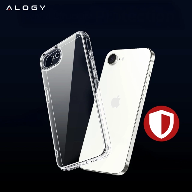 Hülle für Apple iPhone 16 Pro Max Alogy Anti-Shock Hybrid Case für MagSafe Transparent