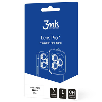 3mk Lens Protection Pro Handy-Objektivschutz für Apple iPhone 14 Plus Silber