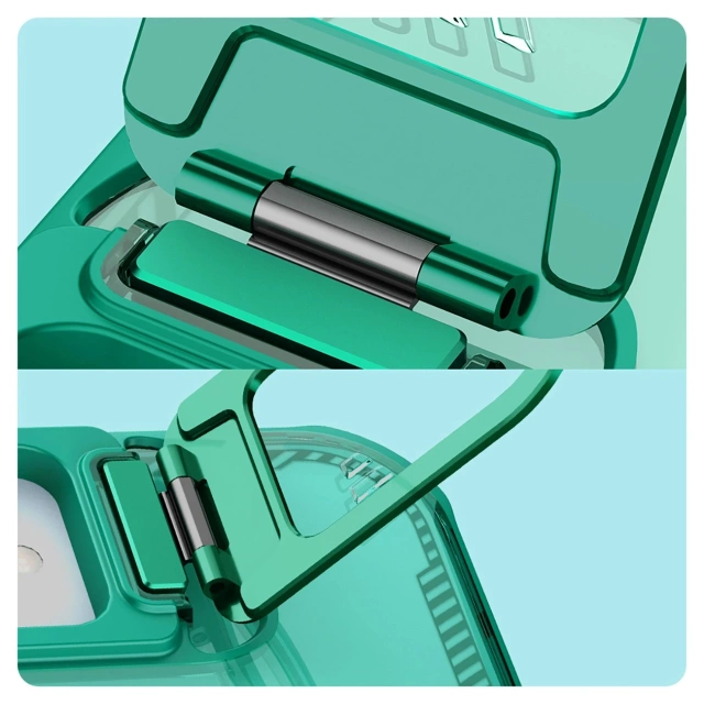 Etui do iPhone 16e Nillkin Iceblade MagSafe Podstawka Zielone