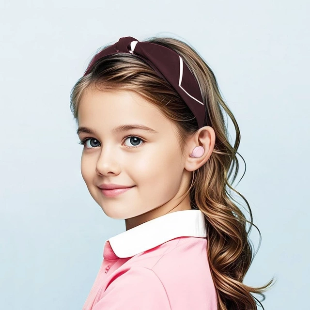 TWS Headphones for Kids Hoco EW111 Bluetooth 5.4 Pink