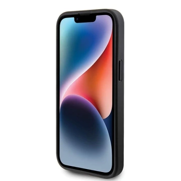 Etui Guess GUHCP15MPS4DGPK do iPhone 15 Plus 6.7" hardcase Strass Metal Logo czarny/black 