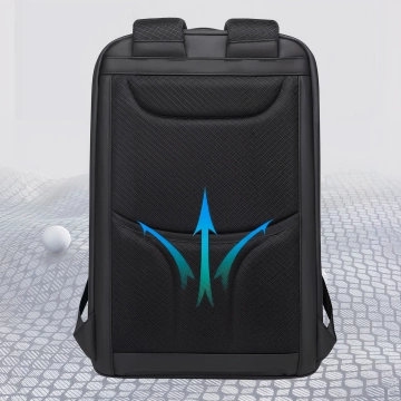 Водонепроникний рюкзак Bange сумка для ноутбука 15.6" city traveler 48x31x16 см для роботи шкільний літак чоловічий жіночий з портом USB Black