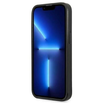 Ochranné puzdro na telefón Karl Lagerfeld KLHCP13SMNMP1P pre Apple iPhone 13 Mini 5,4" pevné puzdro ružové/ružové Monogram Plaque