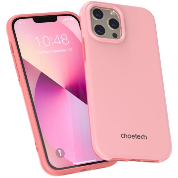 Puzdro Choetech MFM Anti-drop Made For MagSafe pre iPhone 13 Pro Max ružové (PC0114-MFM-PK)