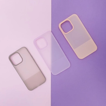 Silikonový kryt Kingxbar Plain Series pro iPhone 13 Pro růžový