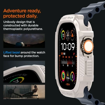 Etui Spigen Rugged Armor для Apple Watch Ultra 1 / 2 (49 мм) Dune Beige