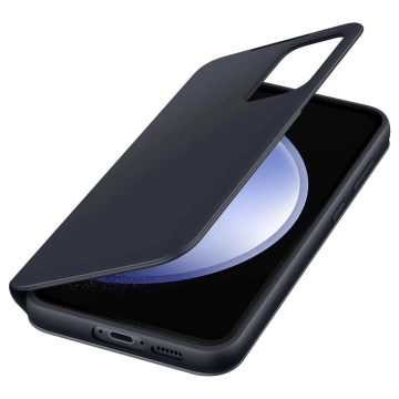 Puzdro Samsung Smart View Wallet EF-ZS711CBEGWW pre Samsung Galaxy S23 FE - čierne