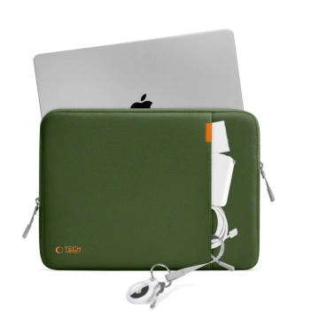 Etui Tech-Protect Defender Laptop 13-14" Army Green Pokrowiec