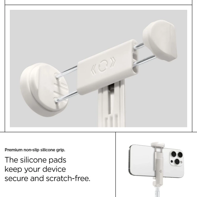 Spigen S541W Stativ Selfie Stick 146 cm mit Bluetooth Fernbedienung