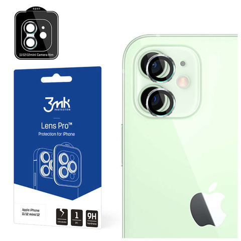 3mk Lens Protection Pro Phone Lens Protector Glass for Apple iPhone 11/12/12 Mini