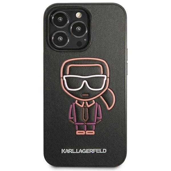 Etui Karl Lagerfeld KLHCP13XTUOK do iPhone 13 Pro Max 6,7" hardcase Karl Ikonik Outline