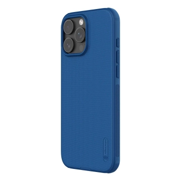 Pouzdro Nillkin Magnetic Frosted Shield pro iPhone 16 Pro modré