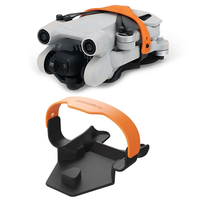 Protective Grip Guard Guard Propeller Protection Alogy Wings Drone Wristbands for DJI Mini 3 Pro Black & Orange