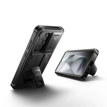 Kevlar Cam-Hülle für Samsung Galaxy S24 Ultra Schwarz