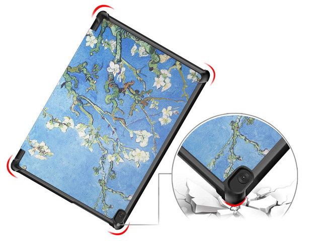 Alogy Book Cover pro Lenovo M10 TB-X505 F/L Blooming Almond (van Gogh)