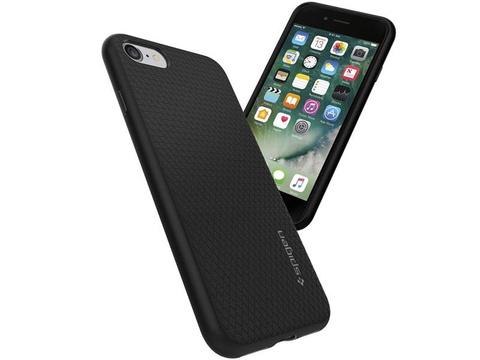 Pouzdro Spigen Liquid Air Apple iPhone 7/8 / SE 2022/2020 Black Glass