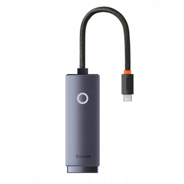 Adaptér LAN síťová karta Baseus Erhernet adaptér USB-C na RJ45 1000Mbps