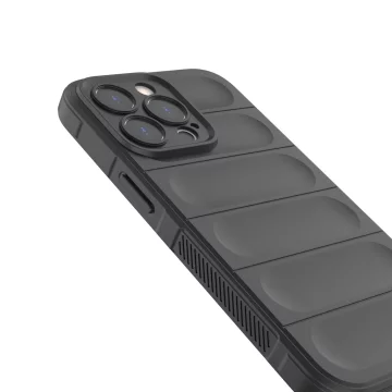 Magic Shield Case for iPhone 13 Pro flexible armored cover black