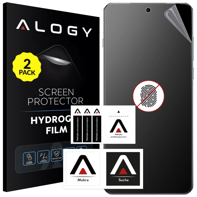 2x Folia "MATOWA" do OnePlus 13 Hydrożelowa Alogy HydroSkin Matte Pro™ na ekran do etui "BEZ ODCISKU PALCÓW"