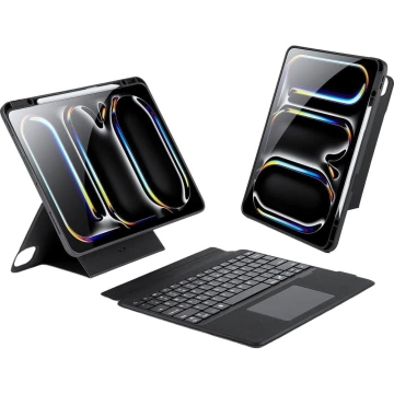 Захисний чохол з Bluetooth-клавіатурою для iPad Pro 13 (2024) DUX DUCIS DK Чорний