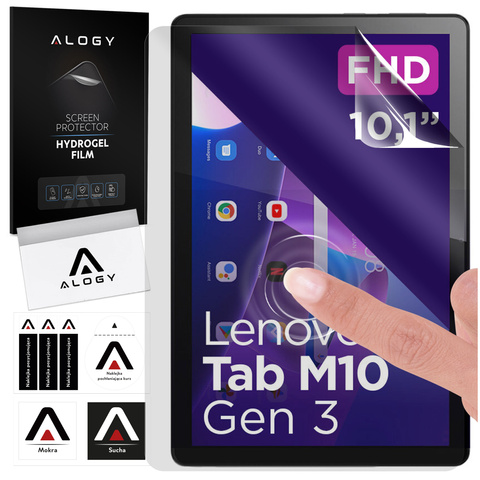 Ochranná fólie Alogy hydrogel na tablet pro Lenovo Tab M10 3. generace. 10,1” 2022 TB-328FU TB-328XU