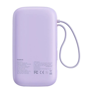 Powerbanka Baseus QPow 2 20000mAh 30W 2xUSB-C fialová