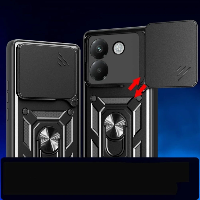 Etui do POCO M7 Pro 5G Tech-Protect CamShield Pro Czarny