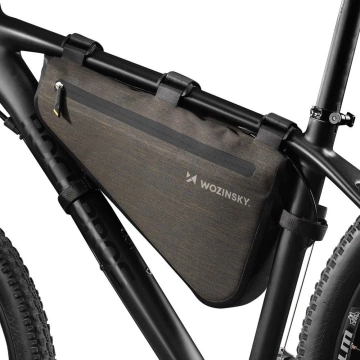 "Wozinsky bicycle frame bag 5 l gray (WBB15BK)"