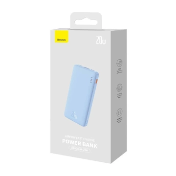 Powerbanka Baseus Airpow 10000 mAh 20W modrá