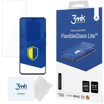 Hybridné sklo na displej pre Xiaomi Poco X6 Pro 5G 3mk Flexible Glass Lite FG FlexibleGlass nepraskajúce