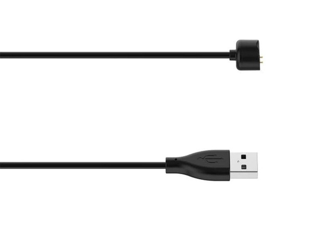 Alogy nabíjací USB kábel pre Xiaomi Mi Band 5 Global black