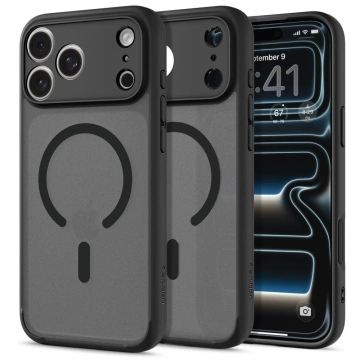 Etui do iPhone 17 Pro Spigen Ultra Hybrid Mag MagSafe Frost Black