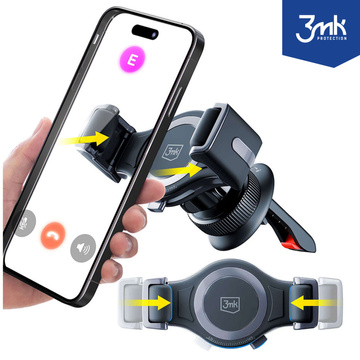 Uchwyt samochodowy do telefonu kratki auta 3mk Memo Hug Car Holder na kratkę na telefon 4.5 - 6.5cali