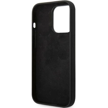 Tumi tekuté silikónové puzdro pre iPhone 14 Pro Max black/black