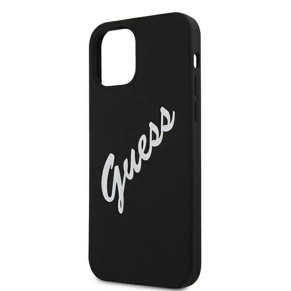 Guess GUHCP12LLSVSBW iPhone 12 Pro Max 6.7" black/white hardcase Silicone Vintage