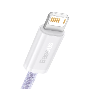 Baseus Dynamic 2 Series kábel USB-A - Lightning 2.4A 480Mb/s 2m fioletovy
