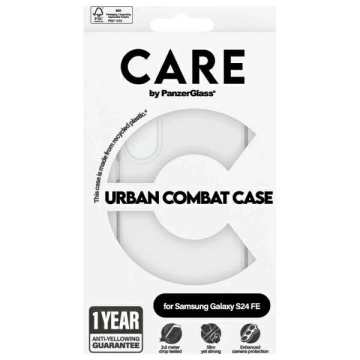 Чохол для Samsung Galaxy S24 FE CARE від PanzerGlass Urban Combat Case Black