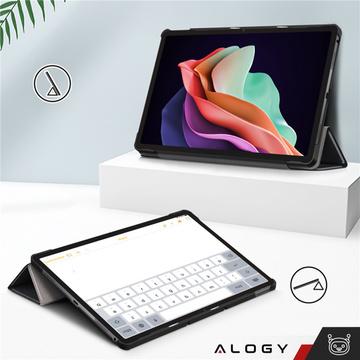 Case for Lenovo Tab P11 2gen 11.5 TB350FU TB350XU Alogy Book Cover Case Housing Protective Black