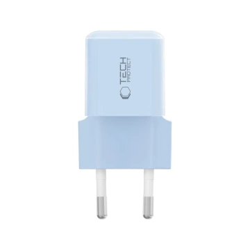 Ładowarka Sieciowa USB-C Tech-Protect NCM25 25W PD Niebieska