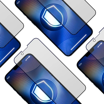 Матове загартоване скло для Apple iPhone 13 / iPhone 13 Pro / iPhone 14 - 3mk Hardglass Matt Max Privacy