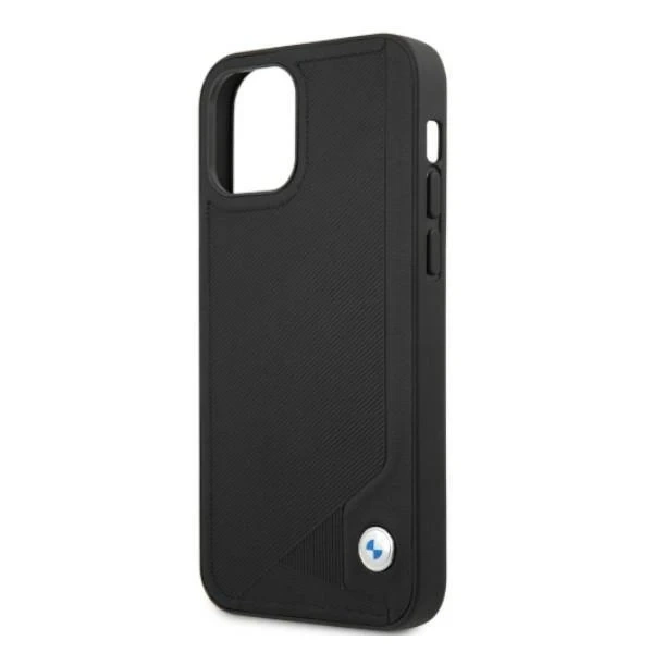Чохол для телефону BMW BMHCP12LRCDPK для Apple iPhone 12 Pro Max 6.7" black/black Hardcase Leather Deboss