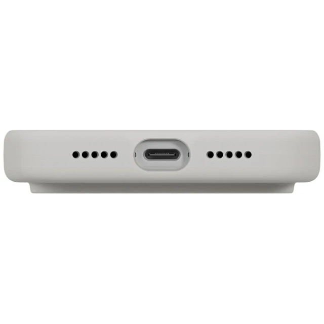 Etui Ochronne do iPhone 17 Pro UNIQ Lino Magclick Light Grey