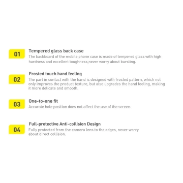 Baseus Milchglashülle für iPhone 13 Pro Hardcover mit Gelrahmen schwarz (arws001001)