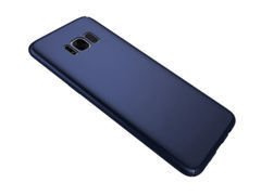 Тонкий чохол для Samsung Galaxy S8 Plus темно-синій