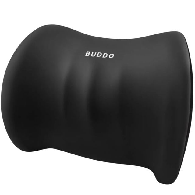 Alogy Car Pillow Back Lumbar Support Memory Foam Black