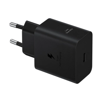 Samsung 45W 4.05A 1x USB-C nástěnná nabíječka s rychlým nabíjením PD PPS - černá